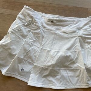 lululemon athletica White Mini Skirt